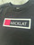 MICKLAT - Logo BLACK T-shirt for Toddler Kids - Unisex - NEON PINK- 2T, 3T, 4T size