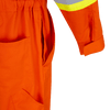 FR-Tech Hi-Vis 88/12 7 oz FR/ARC–Rated Safety Coveralls – Hi-Vis Orange | Pioneer | All Safety