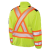 Zip Front Fleece Safety Jacket | Tough Duck | All Safety