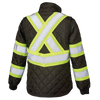 Women's Quilted Safety Freezer Jacket | Tough Duck | All Safety