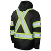 Quilt-Lined Hooded Safety Jac-Shirt | Tough Duck| All Sadfety