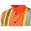 Quilt-Lined Hooded Safety Jac-Shirt | Tough Duck| All Sadfety