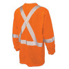 Polyester Jersey Long-Sleeve Safety T-Shirt | Tough Duck | All Safety