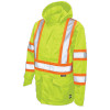 Premium Ripstop Safety Rain Jacket | Tough Duck | All Safety