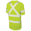 Micro Mesh Short-Sleeve Safety T-Shirt with Pocket | Tough Duck | All Safety