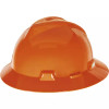 V-Gard Slotted Full-Brim Hardhat, Quick-Slide Suspension, Non-Vented | MSA | All Safety