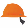V-Gard Slotted Full-Brim Hardhat, Ratchet Suspension | MSA | All Safety