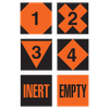 Aluminum Reflective Military Fire Hazard Division Ident-O-Flip Signs | Incom Signs | All Safety