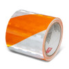 Prismatic Hazard Stripe Engineer Grade Reflective Adhesive Tape (30 ft) | Incom Signs | All Safety