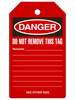 DANGER DO NOT OPERATE (Red) Safety Tag (25/pkg) | Incom Signs | All Safety