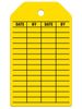 MAINTENANCE RECORD Safety Tag (25/pkg) | Incom Signs | All Safety