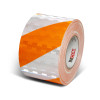 Prismatic Hazard Stripe Engineer Grade Reflective Adhesive Tape (150 ft) | Incom Signs | All Safety