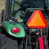 Slow Moving Vehicle Aluminum Reflective Sign (14 in x 16 in) | Incom Signs | All Safety