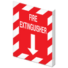 FIRE EXTINGUISHER Fire Safety Equipment Projected Safety Sign | Incom Signs | All Safety
