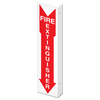FIRE EXTINGUISHER Fire Safety Equipment Projected Safety Sign | Incom Signs | All Safety