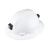 Full Brim Hard Hat with Miner's Lamp Bracket, HDPE Shell, 4-Point Nylon Suspension | Dynamic Safety | All Safety