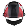 Cap Style Hard Hat, Canada Flag Wrap, with Lightweight Polycarbonate/ABS Shell, 4-Point Nylon Suspension (Pack of 2) | Dynamic Safety | All Safety