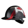 Cap Style Hard Hat, Canada Flag Wrap, with Lightweight Polycarbonate/ABS Shell, 4-Point Nylon Suspension | Dynamic Safety | All Safety