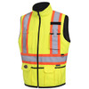 Hi-Viz Reversible Insulated Safety Vest | Pioneer 6688/6689