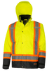 300D Hi-Viz Trilobal Ripstop Waterproof Safety Jacket | Pioneer 5400/5401 | All Safety