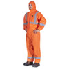 Hi-Vis SMS Disposable Coveralls with Reflective Tape | Pioneer 2077 | All Safety