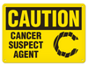 OSHA Safety Sign | Caution Cancer Agent | Incom Signs | All Safety