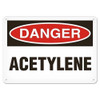 OSHA Safety Sign | Danger Acetylene | INCOM SS1057