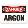 OSHA Safety Sign | Danger Argon | INCOM SS1055