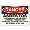 OSHA Safety Sign | Danger Asbestos Cancer | INCOM SS1145