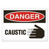 OSHA Safety Sign | Danger Caustic Wear | INCOM SS1065