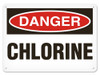 OSHA Safety Sign | Danger Chlorine | INCOM SS1038