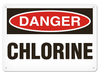 OSHA Safety Sign | Danger Chlorine | INCOM SS1038