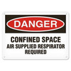 OSHA Safety Sign | Danger Confined Air | Incom Signs | All Safety