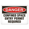 OSHA Safety Sign | Danger ConSpace Entry By Permit Required | INCOM SA1163