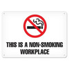 OSHA Safety Sign | Non Smoking Work Place | INCOM SS5063V, SS5063A, SS5063P, SC5063V, SC5063A, SC5063P, SA5063V, SA5063P