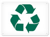 OSHA Safety Sign | Recycle Symbol | INCOM SS5045V, SS5045A, SS5045P, SC5045V, SC5045A, SC5045P, SA5045V, SA5045P
