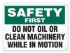 OSHA Safety Sign | Safety Hazards | INCOM SS5026V, SS5026A, SS5026P, SC5026V, SC5026A, SC5026P, SA5026V, SA5026P