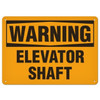 OSHA Safety Sign | Warning Elevator Shaft | Incom Signs | All Safety