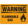 OSHA Safety Sign | Warning Flammable Gas | Incom Signs | All Safety