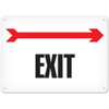 OSHA Safety Sign | Exit -------> SS5090
