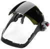 QUAD 500 Faceshield Clear Antifog PC Shd 5 FLIP w/HHIS | Jackson Safety 14235