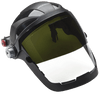 QUAD 500 Faceshield Clear Antifog PC Shd 5 FLIP w/HHIS | Jackson Safety 14235