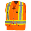 Hi-Vis Surveyor Safety Vest | 150D | Pioneer 6692/6693/6692N/6692BK | All Safety