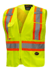 Hi-Vis Tear-Away Mesh Back Safety Vest - CSA Class 2 | Pioneer - 6935/6936/6937 | All Safety