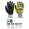 TPR Impact-Resistant Glove Cut Level A5 | Pioneer 5363 | All Safety