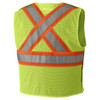 FR Hi-Vis Mesh Tear-Away Safety Vest - CSA Class 2 | Pioneer 6914A/6916A | All Safety