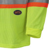 Hi-Vis Micro Mesh Long Sleeve Safety Shirt | Pioneer 6984/6985 | All Safety