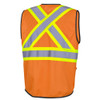 Hi-Viz Zip-Front Safety Vests | Pioneer 6958/6959/6959BK