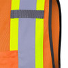 Hi-Viz Zip-Front Safety Vests | Pioneer 6958/6959/6959BK