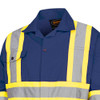 Hi-Vis Cotton Safety Coverall (Reg/Tall) | Pioneer 5514/5514T/5516/5516T | All Safety